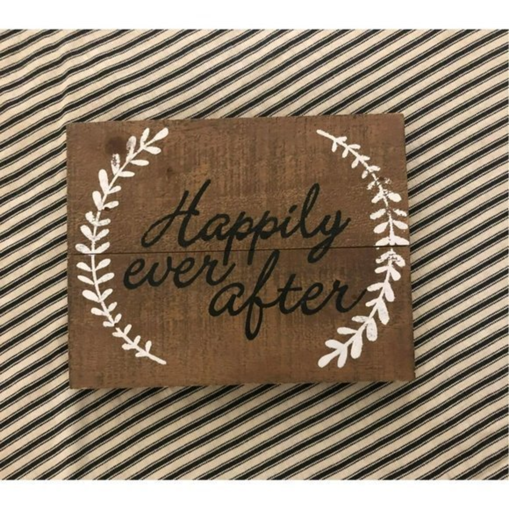 Rustic‎ Wood Sign
